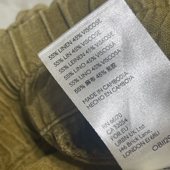 Anthropologie Linen  Jogger pants - Picture 9 of 9